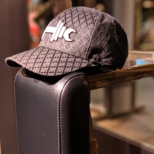 Plaid Black Logo Hat